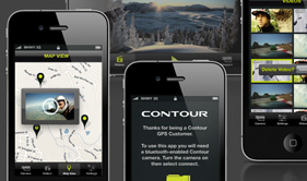 Contour iPhone Appliciton Design