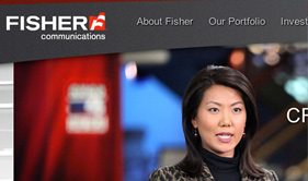 Fisher Communications Website Design